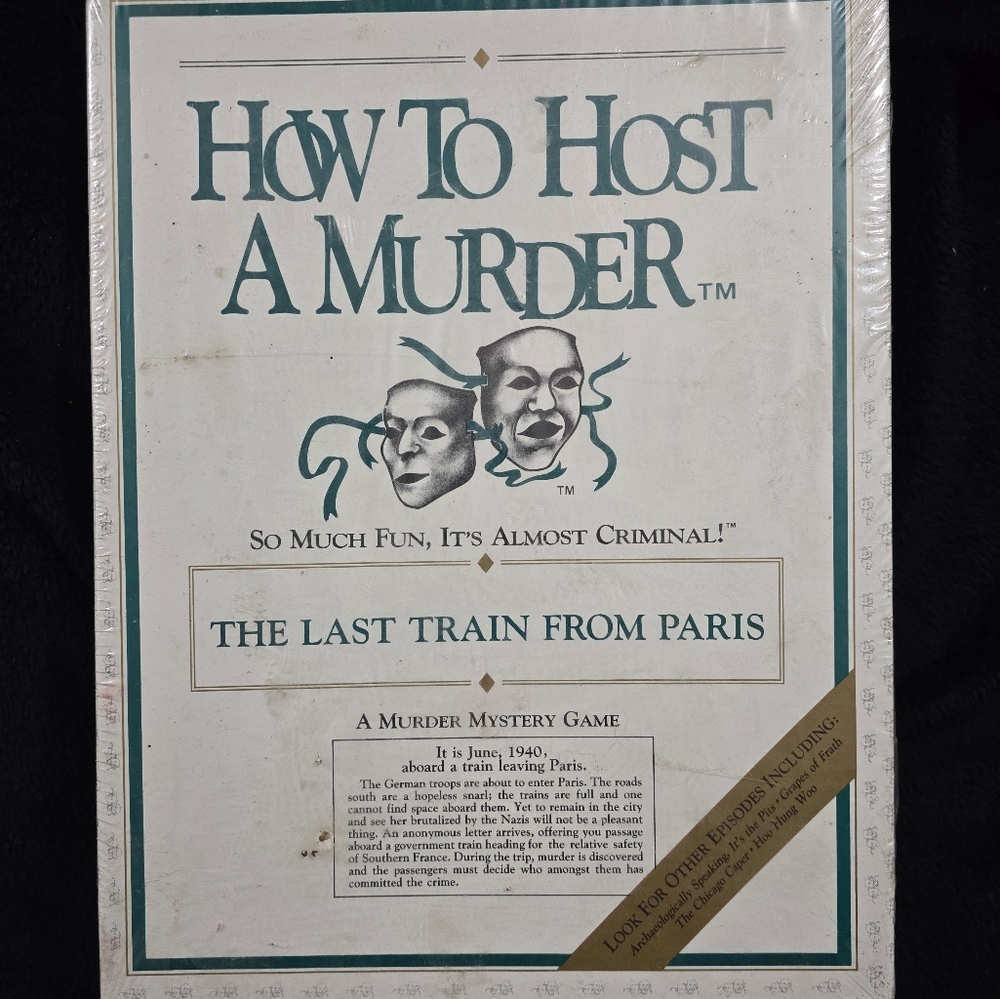 Mystery Game - The Last Train from Paris